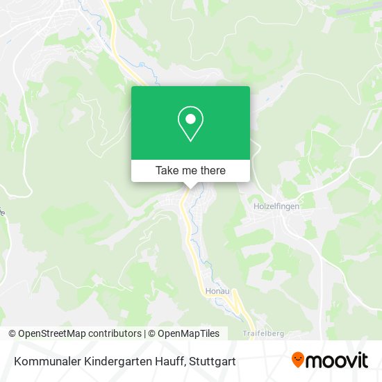 Карта Kommunaler Kindergarten Hauff