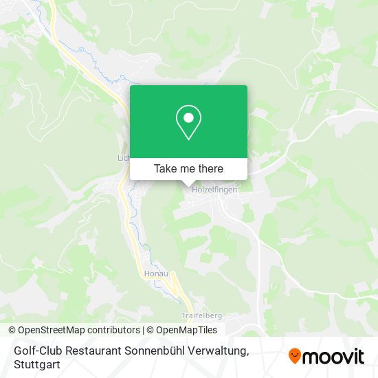 Golf-Club Restaurant Sonnenbühl Verwaltung map