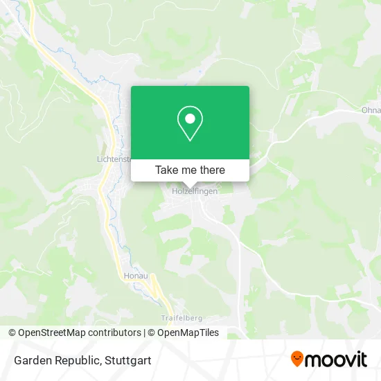 Карта Garden Republic