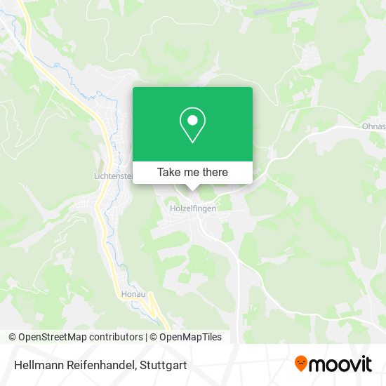 Hellmann Reifenhandel map