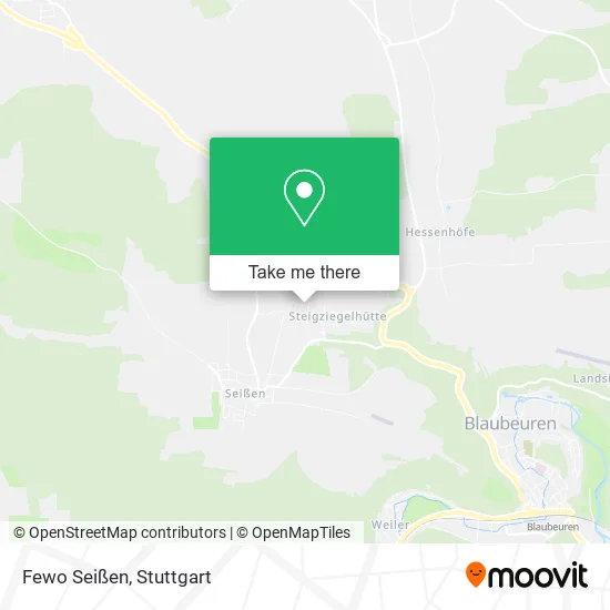 Карта Fewo Seißen