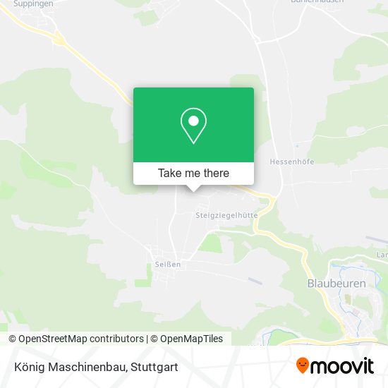 König Maschinenbau map