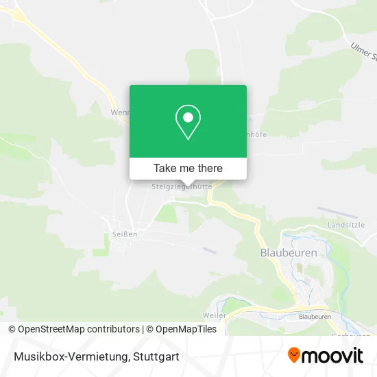 Карта Musikbox-Vermietung