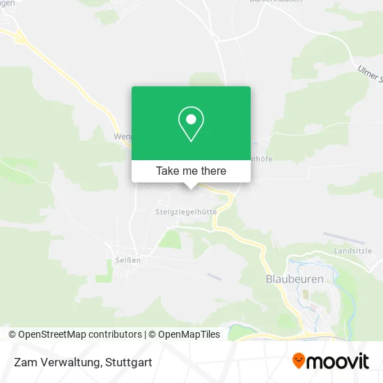 Карта Zam Verwaltung