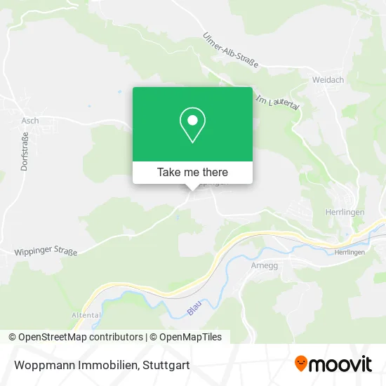 Карта Woppmann Immobilien