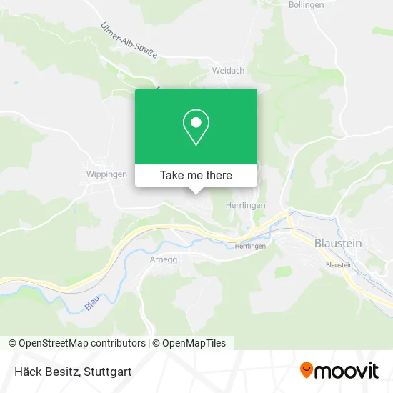 Карта Häck Besitz