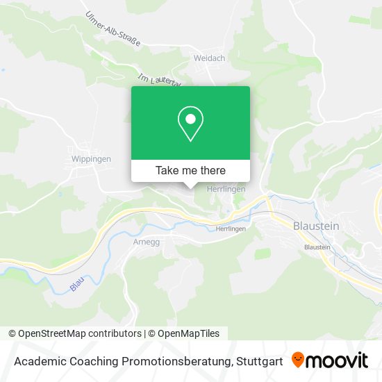 Карта Academic Coaching Promotionsberatung