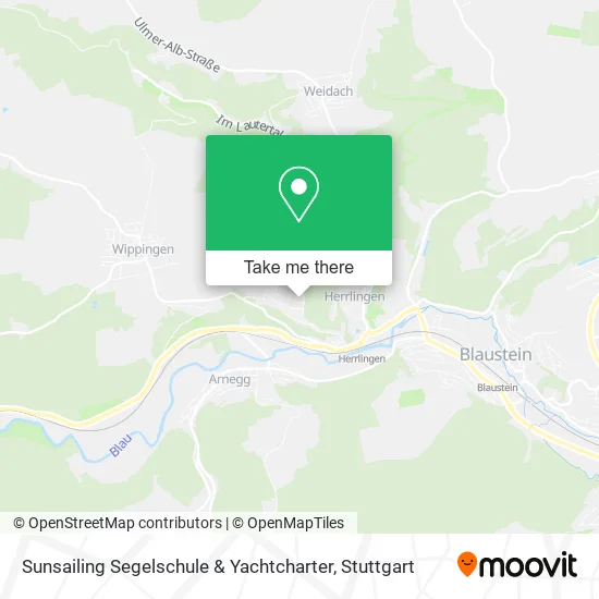 Карта Sunsailing Segelschule & Yachtcharter