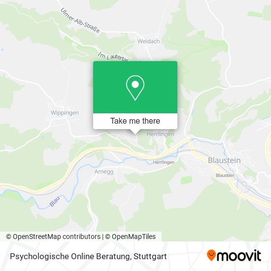 Psychologische Online Beratung map