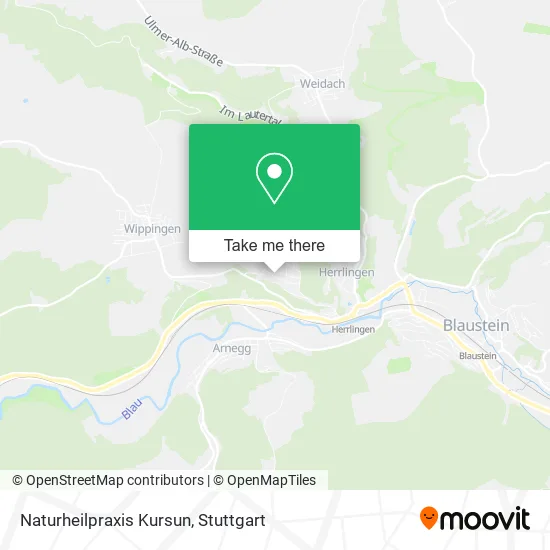 Карта Naturheilpraxis Kursun