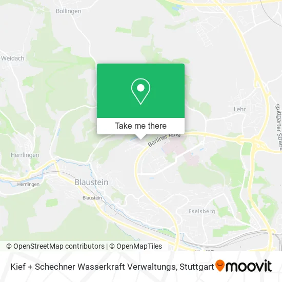 Карта Kief + Schechner Wasserkraft Verwaltungs