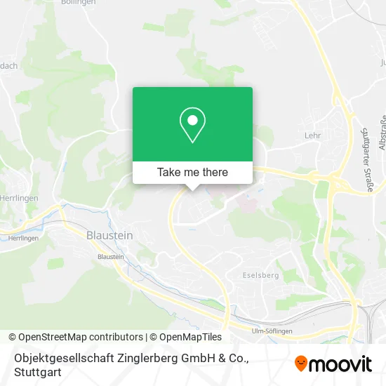 Карта Objektgesellschaft Zinglerberg GmbH & Co.