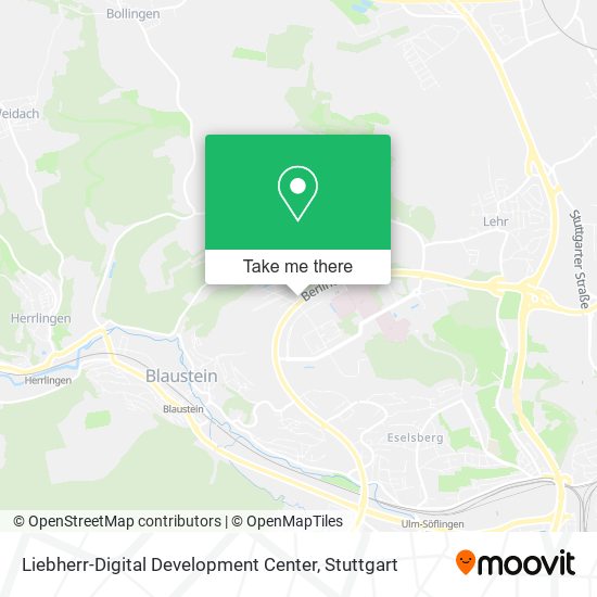 Liebherr-Digital Development Center map