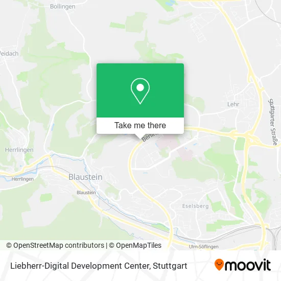 Liebherr-Digital Development Center map