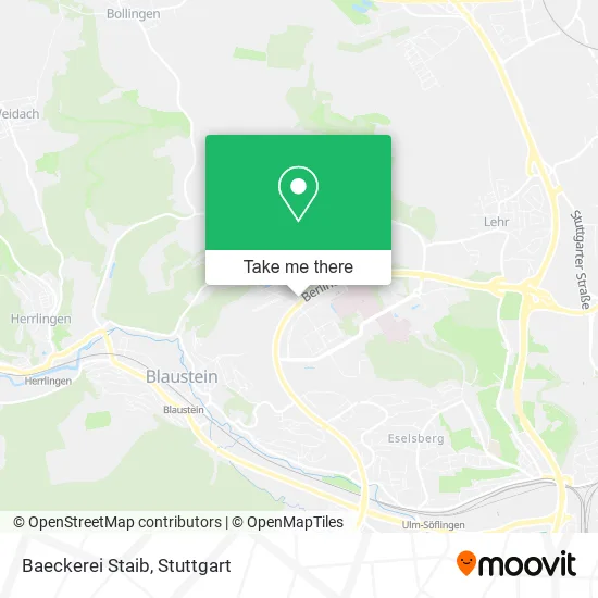 Карта Baeckerei Staib