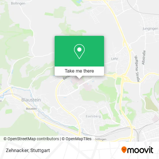 Карта Zehnacker