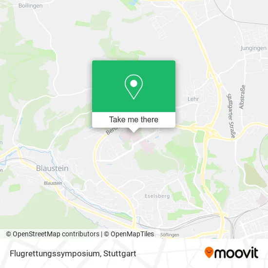 Карта Flugrettungssymposium