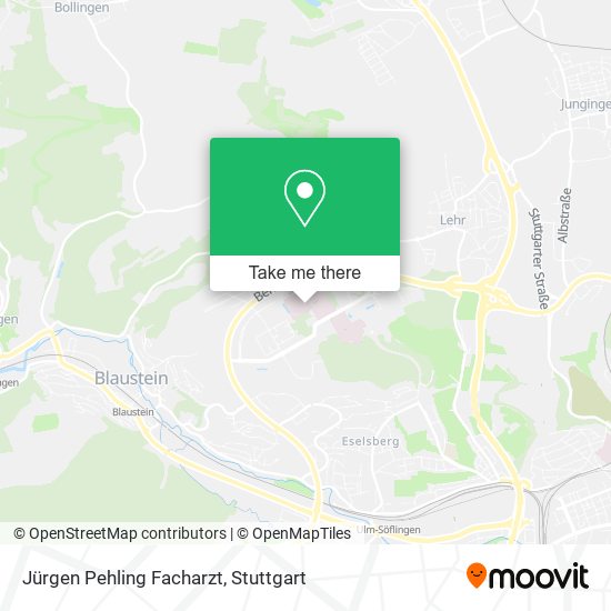 Jürgen Pehling Facharzt map
