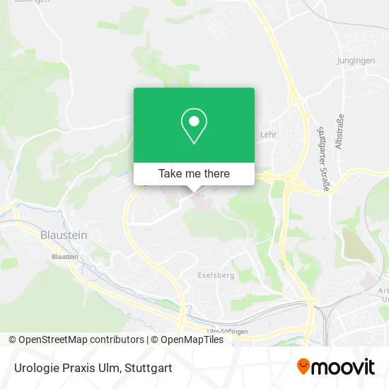 Urologie Praxis Ulm map