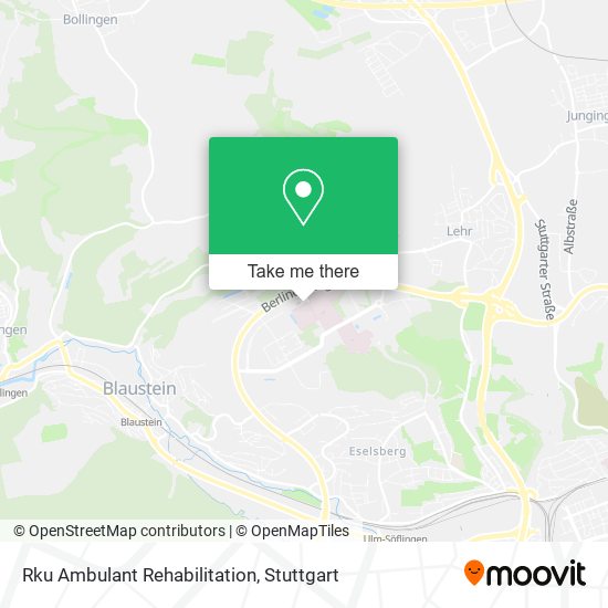 Rku Ambulant Rehabilitation map