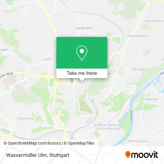 Карта Wassermüller Ulm