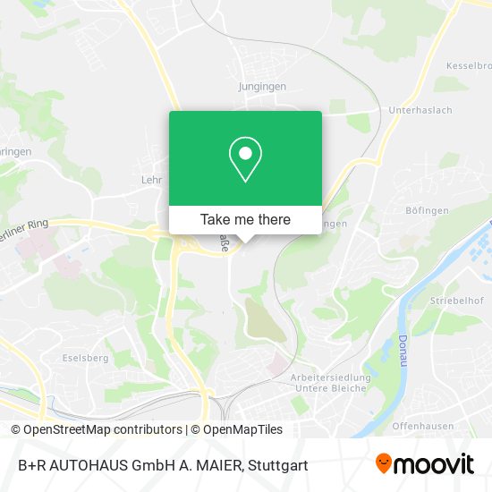 B+R AUTOHAUS GmbH A. MAIER map