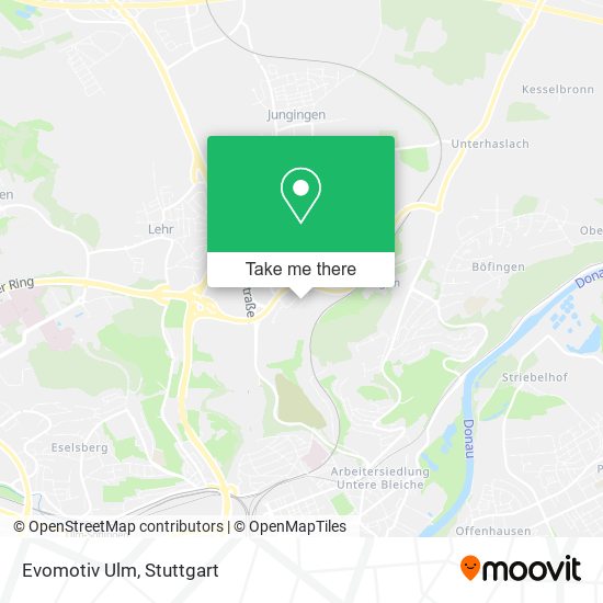 Evomotiv Ulm map