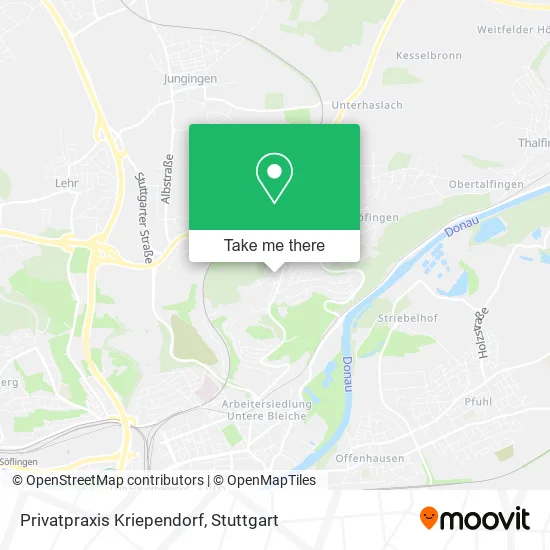 Карта Privatpraxis Kriependorf