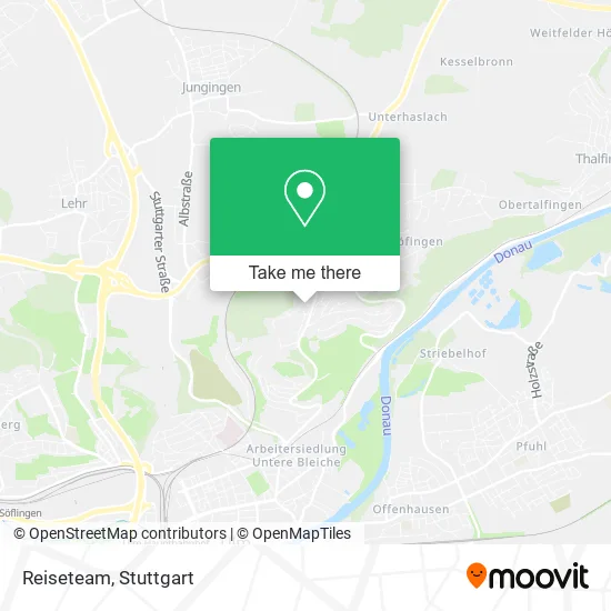 Карта Reiseteam