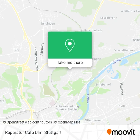 Карта Reparatur Cafe Ulm