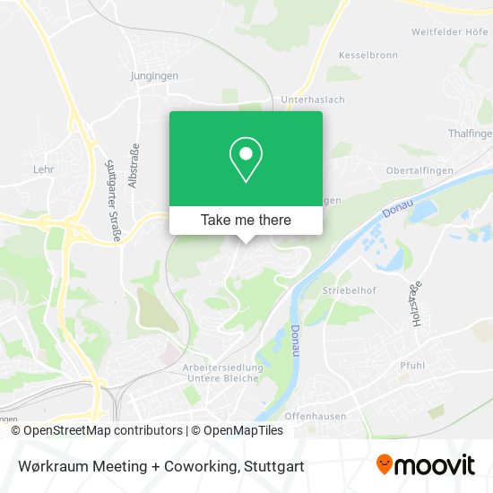 Wørkraum Meeting + Coworking map