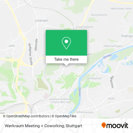 Карта Wørkraum Meeting + Coworking