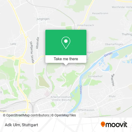 Карта Adk Ulm