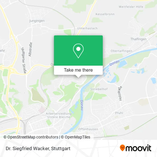 Dr. Siegfried Wacker map