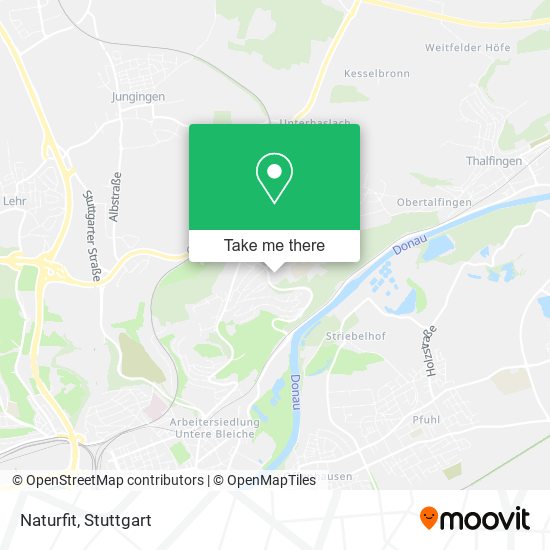 Naturfit map