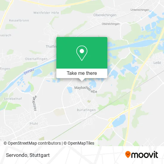 Карта Servondo
