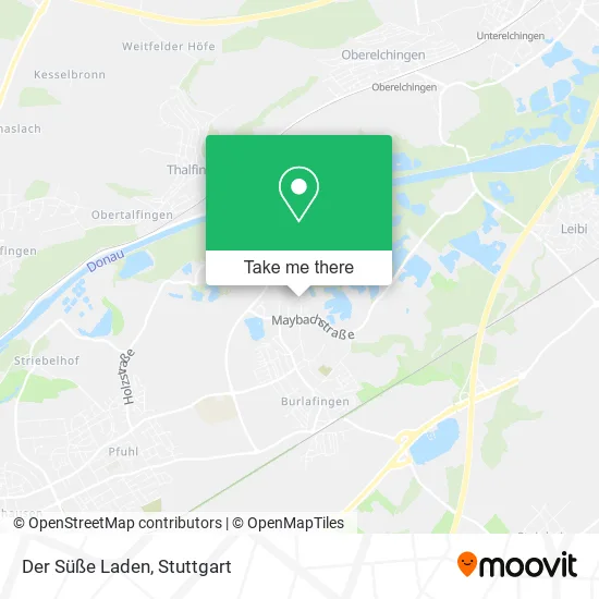 Карта Der Süße Laden
