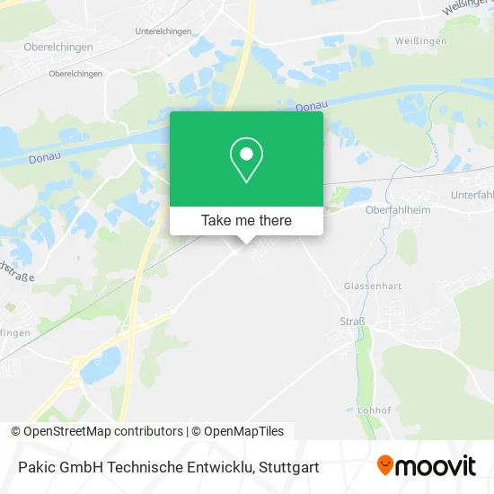 Карта Pakic GmbH Technische Entwicklu
