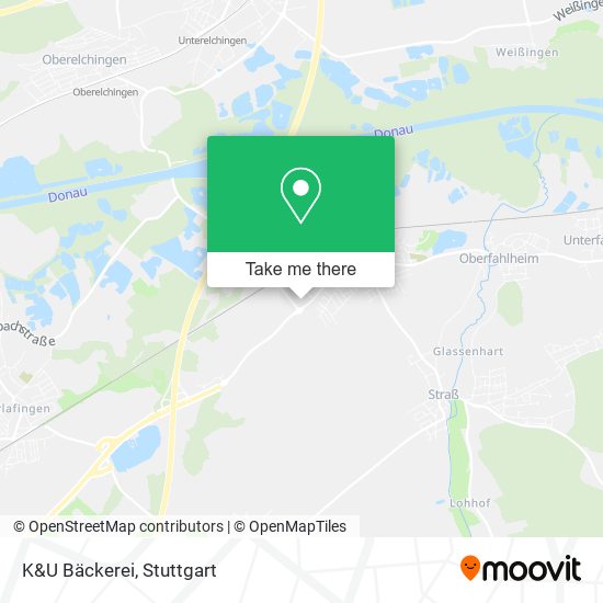 Карта K&U Bäckerei
