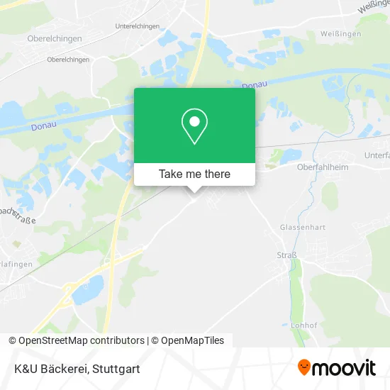 K&U Bäckerei map
