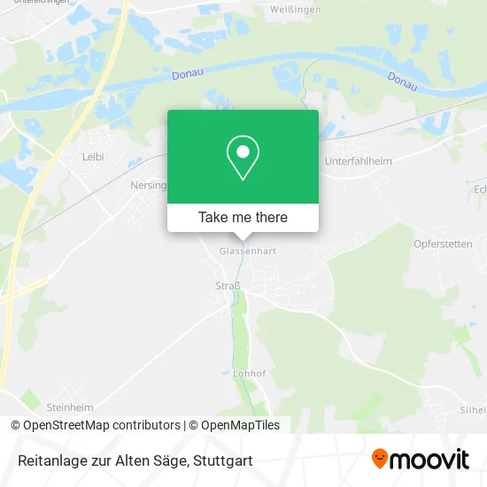 Карта Reitanlage zur Alten Säge
