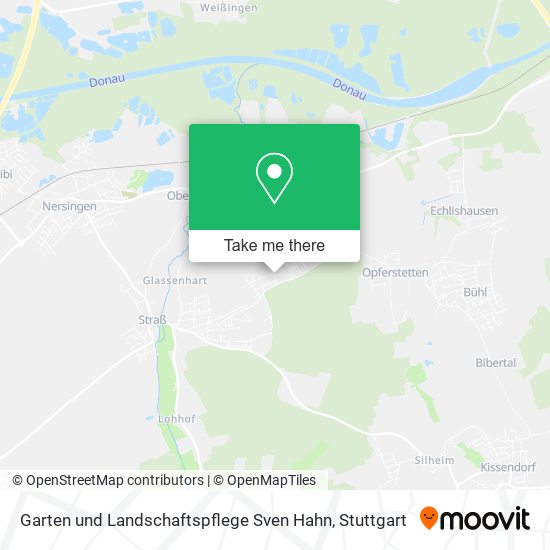 Garten und Landschaftspflege Sven Hahn map