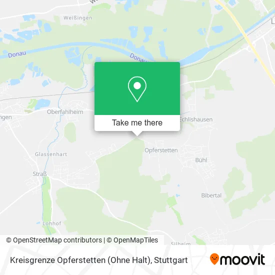 Карта Kreisgrenze Opferstetten (Ohne Halt)