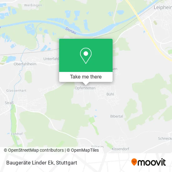 Карта Baugeräte Linder Ek