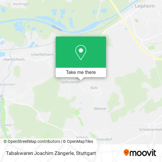 Tabakwaren Joachim Zängerle map