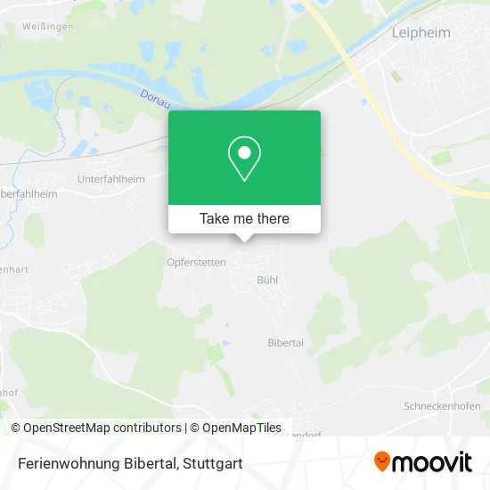 Карта Ferienwohnung Bibertal