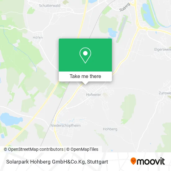 Карта Solarpark Hohberg GmbH&Co.Kg