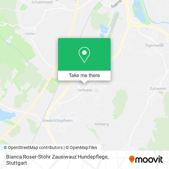 Bianca Roser-Stöhr Zausiwauz Hundepflege map