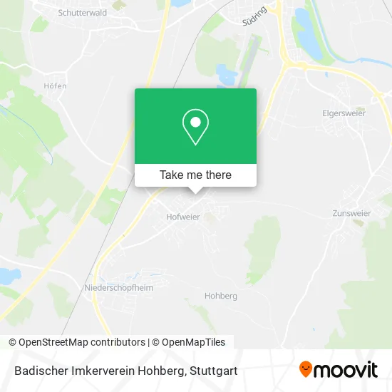 Карта Badischer Imkerverein Hohberg