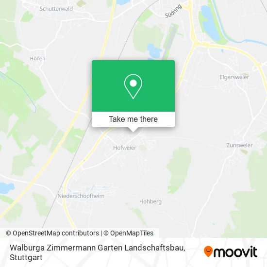 Карта Walburga Zimmermann Garten Landschaftsbau
